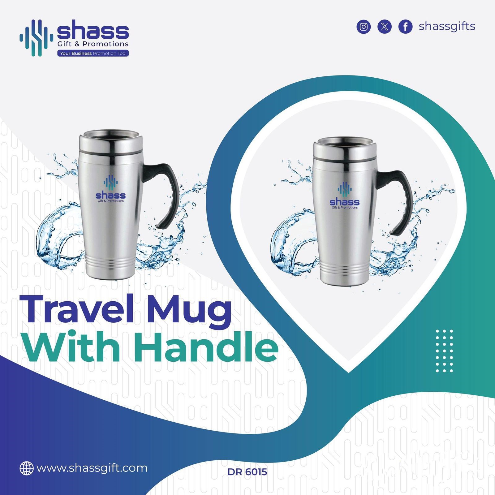 Travel Mug With Handle